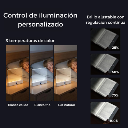 Luz de Lectura LED para Libros