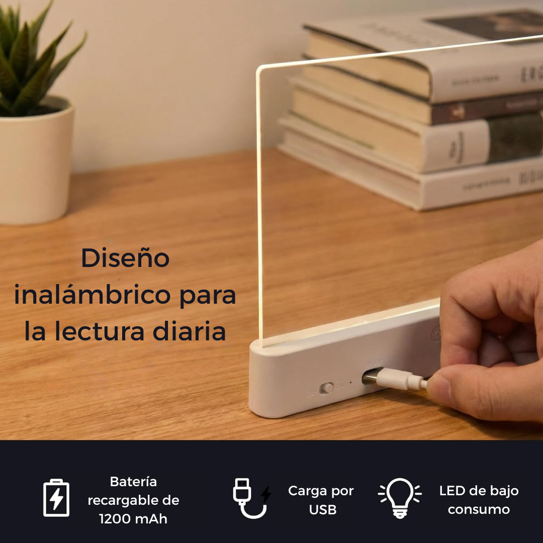 Luz de Lectura LED para Libros